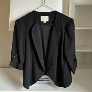 Loft Black Blazer XS